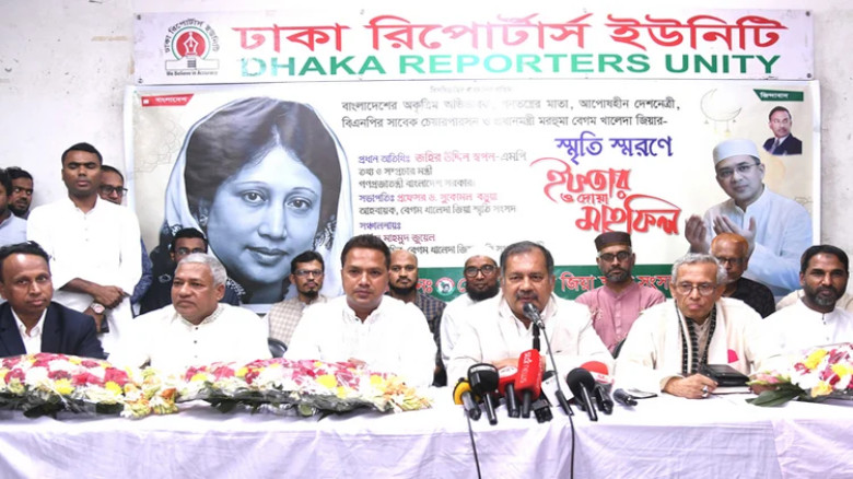 তারেক রহমান আজ জাতির নেতা হিসেবে প্রতিষ্ঠিত হয়েছেন : তথ্য ও সম্প্রচার মন্ত্রী জহির উদ্দিন স্বপন...