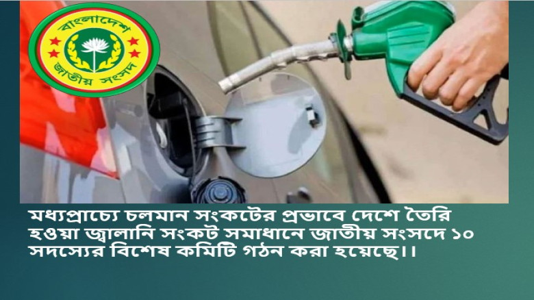 মধ্যপ্রাচ্যে চলমান সংকটের প্রভাবে দেশে তৈরি হওয়া জ্বালানি সংকট সমাধানে জাতীয় সংসদে ১০ সদস্যের বিশেষ ...