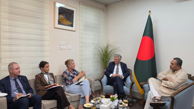 মাহদী আমিনের সঙ্গে নেদারল্যান্ডসের রাষ্ট্রদূতের বৈঠক: কৃষি, পানি ব্যবস্থাপনা, দক
